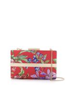 Liu Jo Floral Print Clutch - Red