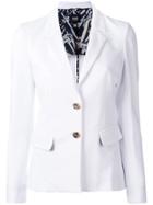 Cavalli Class Tailored Blazer - White