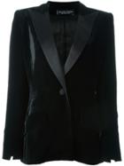 Jean Louis Scherrer Vintage Velvet Evening Jacket - Black