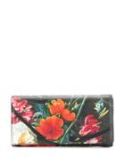 Paul Smith Floral Print Wallet - Black