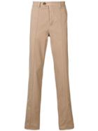 Brunello Cucinelli Straight Leg Chinos - Neutrals