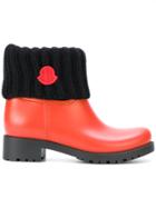 Moncler Ginette Boots - Red