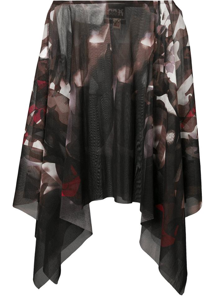 Jean Paul Gaultier Vintage Fluid Sheer Blouse - Grey