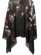 Jean Paul Gaultier Vintage Fluid Sheer Blouse - Grey