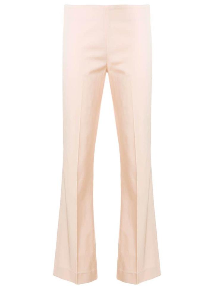 Meme Slim Cropped Trousers - Pink