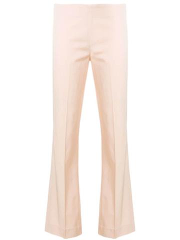Meme Slim Cropped Trousers - Pink