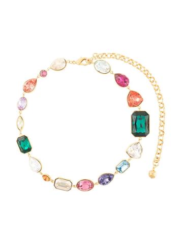 Shourouk Crystal Necklace - Multicolour