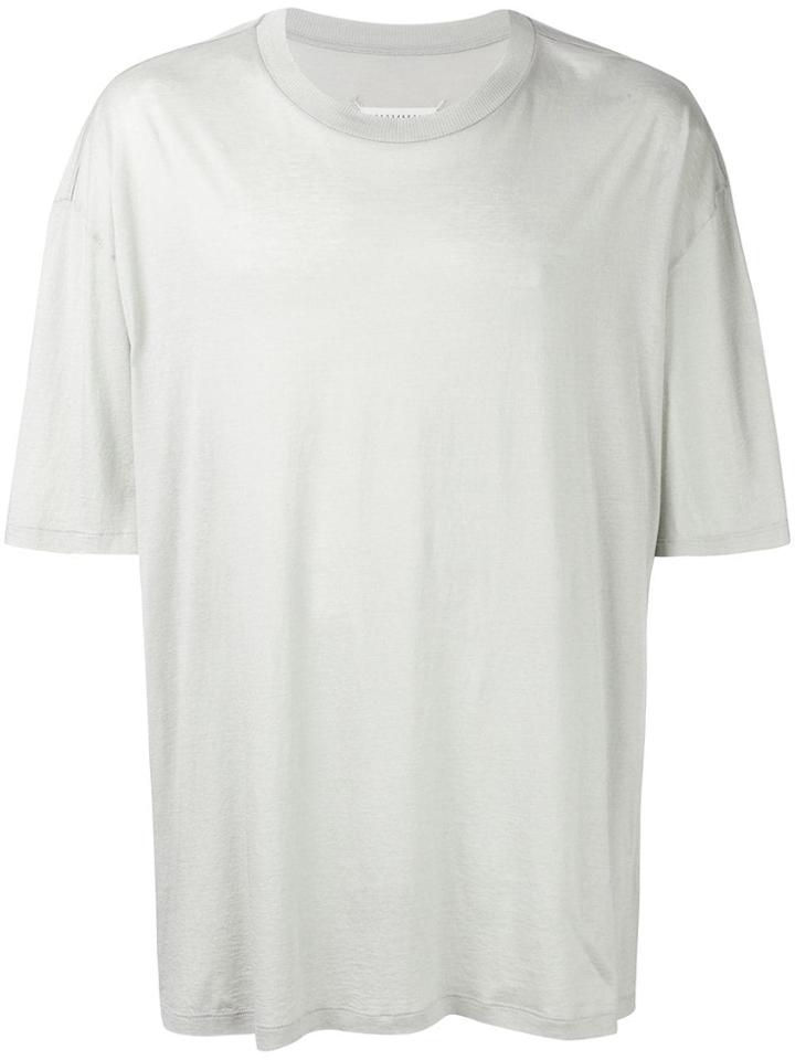 Maison Margiela Oversized T-shirt - Grey