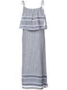 Cecilie Copenhagen - Ruffle Midi Dress - Women - Cotton - 1, White, Cotton