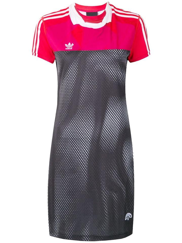 Adidas Originals By Alexander Wang Short T-shirt Dress - Grey
