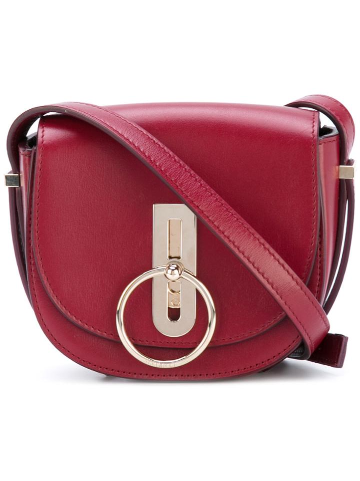 Nina Ricci Compas Saddle Crossbody Bag - Red