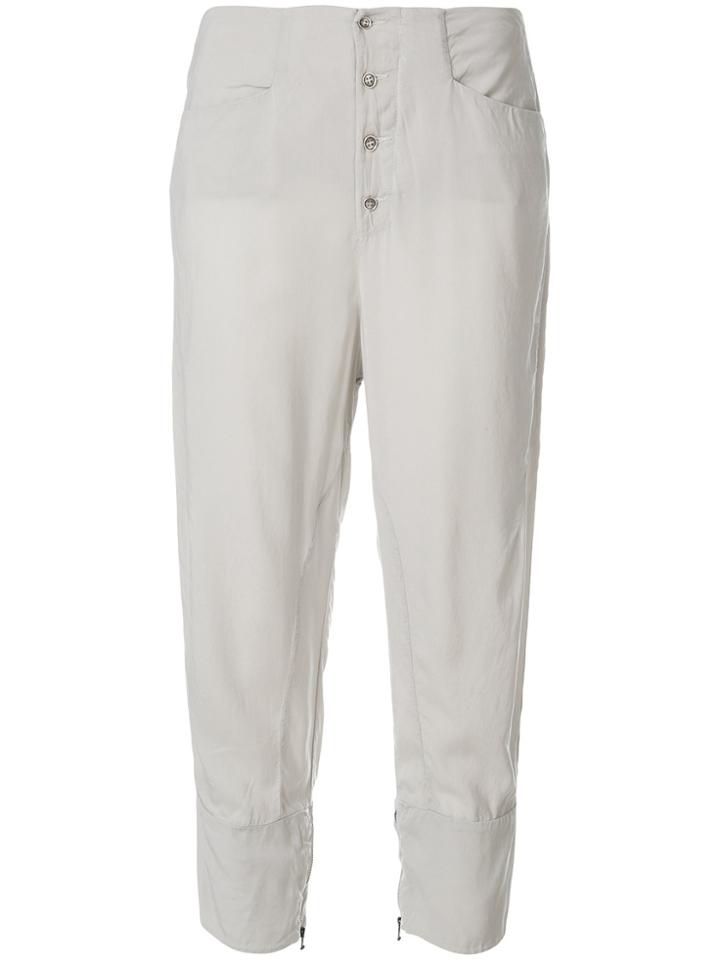 Transit Front Button Trousers - Nude & Neutrals