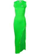 Gcds Ribbed Dress - Green