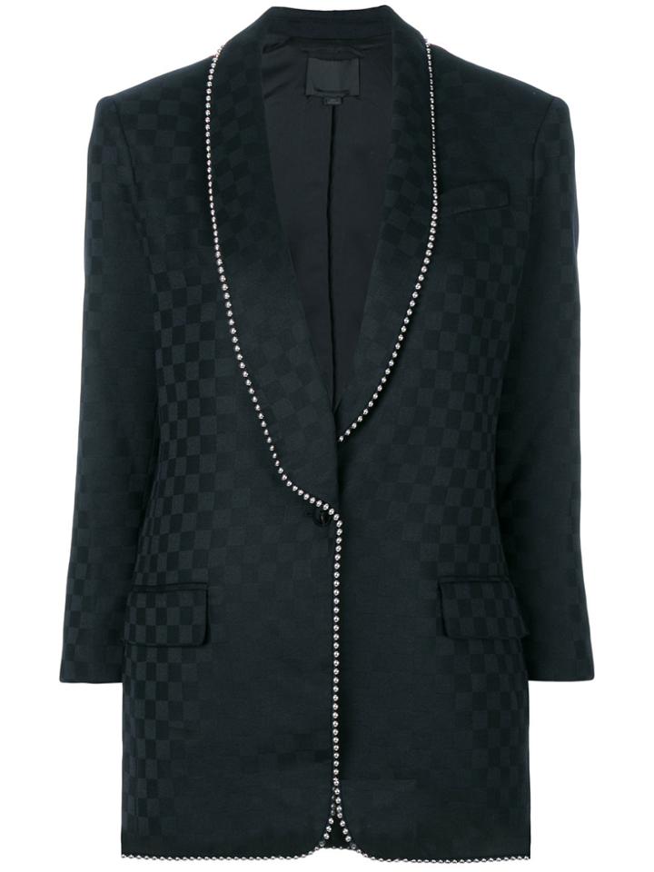 Alexander Wang Ball Chained Trim Suit Jacket - Black
