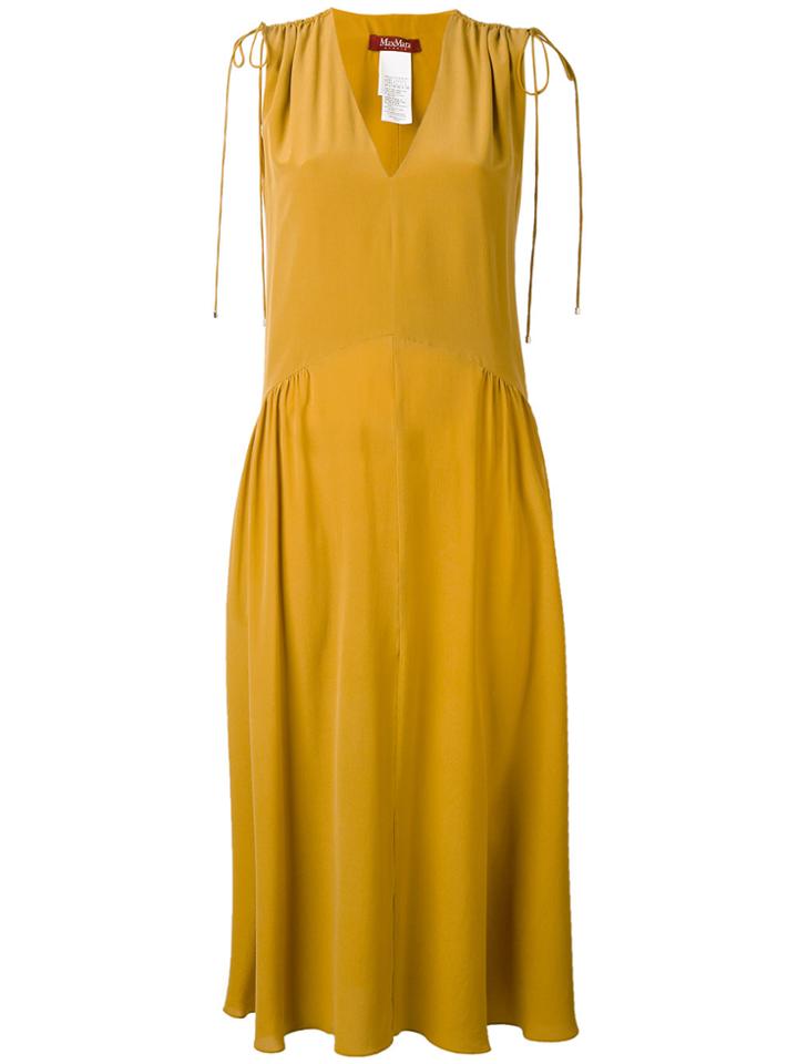Max Mara Studio Artello Shift Dress - Brown