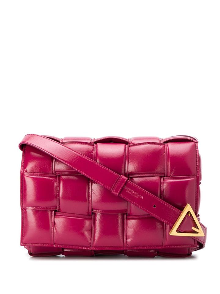 Bottega Veneta Bottega Veneta 591970va9l1 6215 Amaranto Leather - Pink
