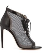 Chloe Gosselin 'lobelia' Lace Up Sheer Panel Pumps