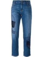 Stella Mccartney Cropped Jeans, Women's, Size: 28, Blue, Cotton/spandex/elastane