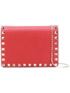 Valentino Mini Red Leather Rockstud Bag