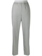 Agnona Straight-leg Trousers - Grey