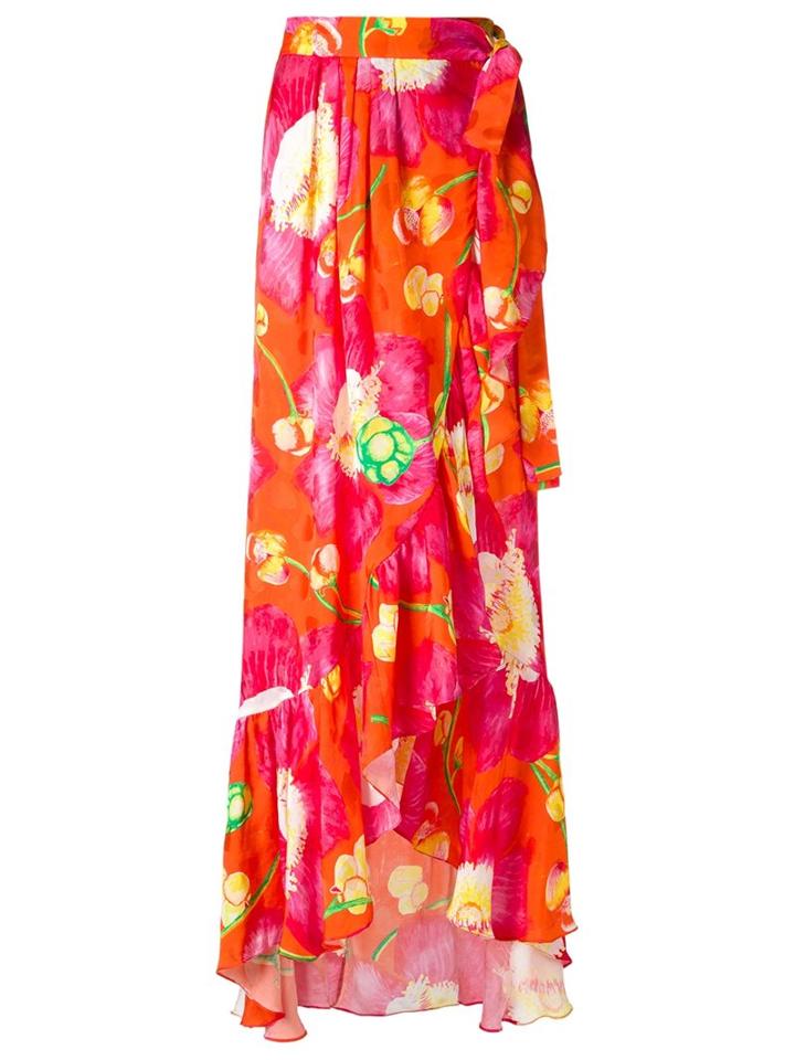 Isolda Silk Printed Skirt