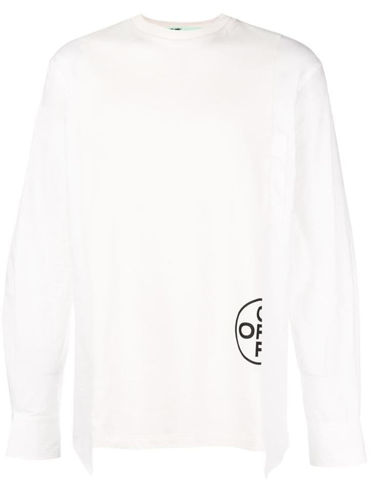 Off-white Hybrid Sweatshirt - Neutrals