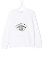 Kenzo Kids Long-sleeved Eye T-shirt - White