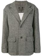 A.p.c. Flap Pocket Blazer - Grey