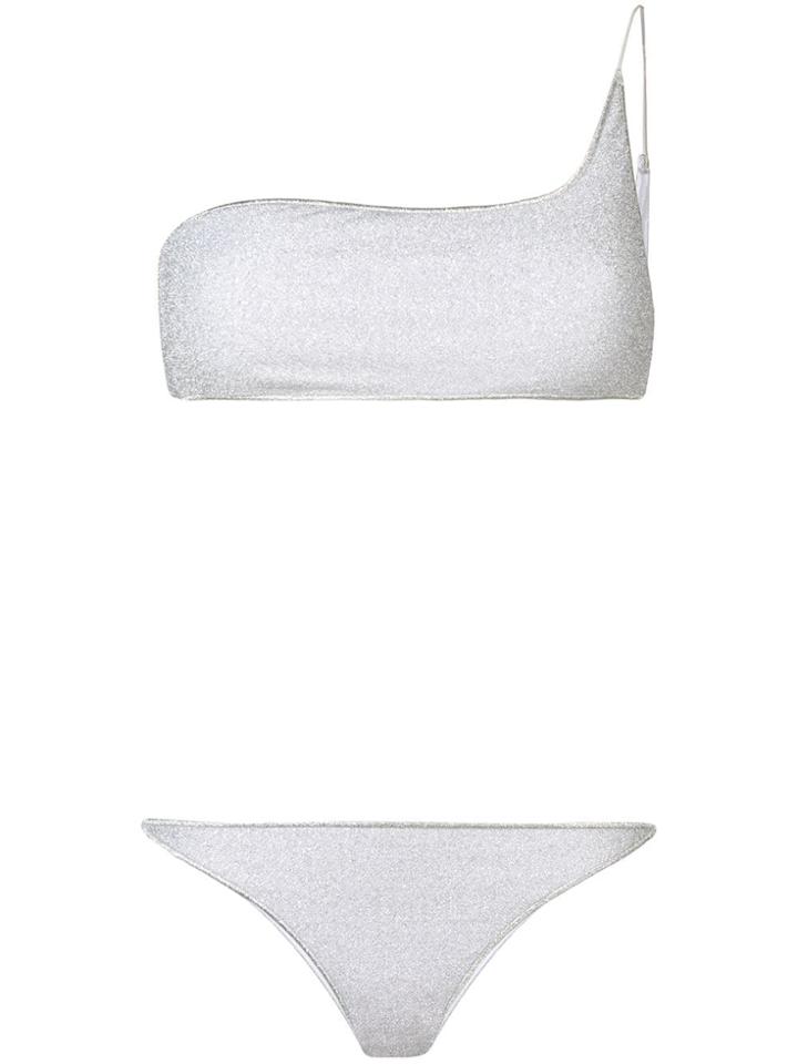 Oseree Glitter Bikini - Silver