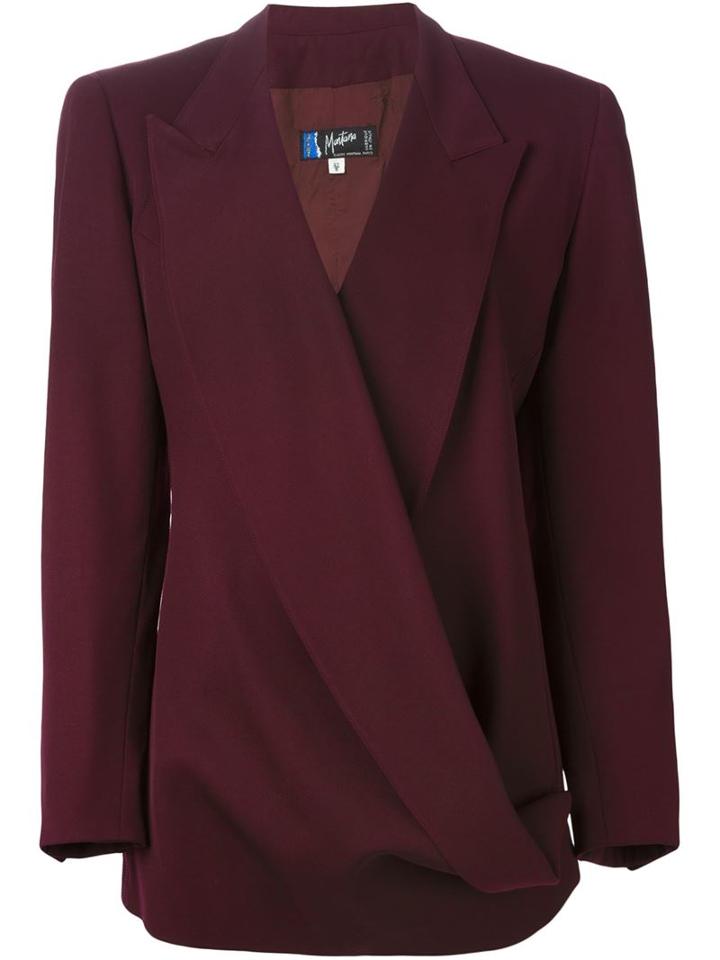 Claude Montana Vintage Draped Blazer