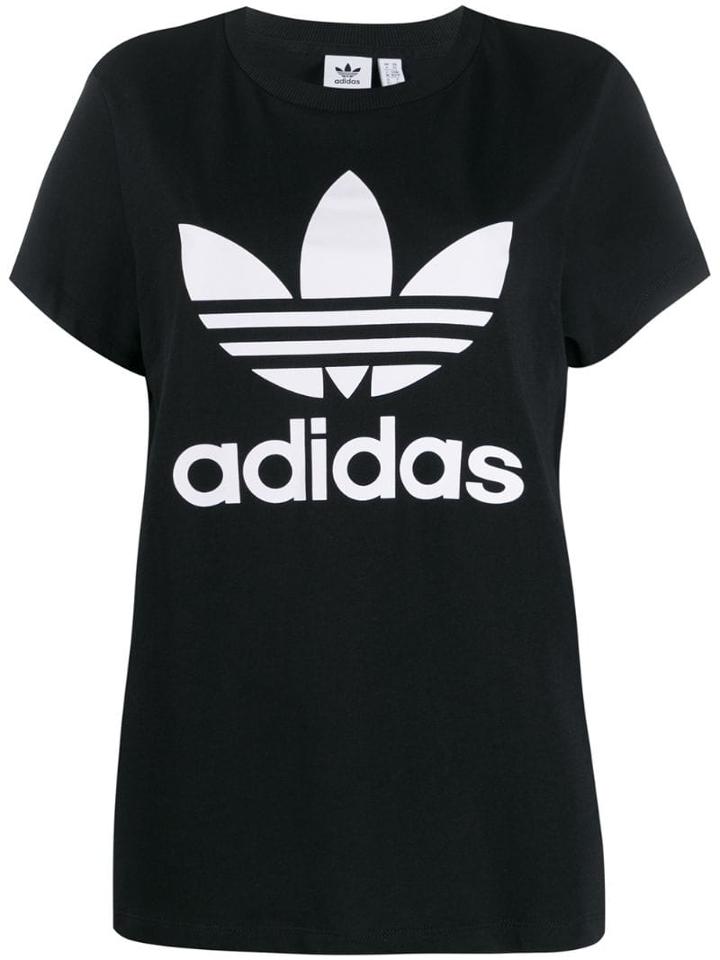 Adidas Adidas Original Trefoil Logo T-shirt - Black