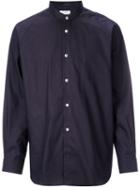 En Route Mandarin Collar Shirt, Men's, Size: 1, Blue, Cotton