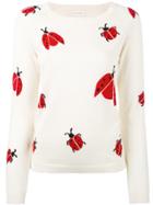 Chinti & Parker Ladybird Sweater - Nude & Neutrals