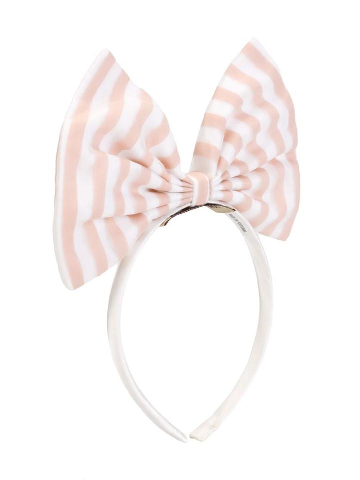 Hucklebones London Giant Bow Hairband, Girl's, Pink/purple