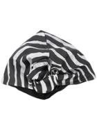 Taller Marmo Zebra Pattern Headband - Black