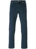Jacob Cohen Stretch Slim-fit Jeans, Men's, Size: 32, Blue, Cotton/spandex/elastane