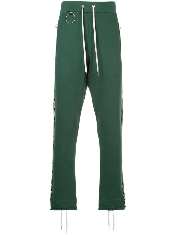 Mr. Completely Drawstring Fitted Trousers - Green
