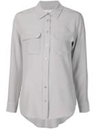 Equipment Front Pocket Sheer Shirt