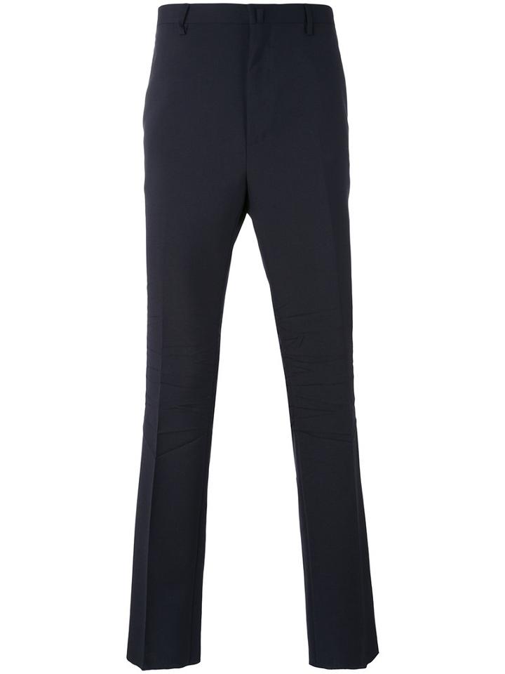 Lanvin - Tailored Trousers - Men - Cotton/polyester/viscose/wool - 46, Blue, Cotton/polyester/viscose/wool