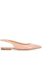 Antonio Barbato Pointed Slingback Shoes - Pink