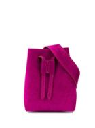 Nanushka Mini Bucket Bag - Pink