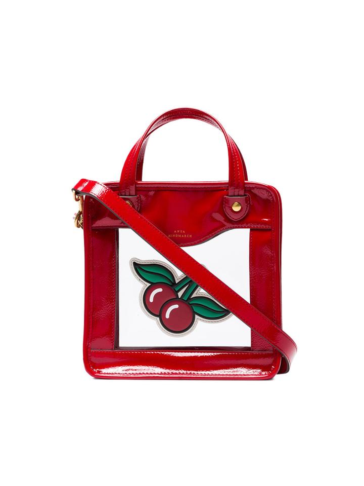Anya Hindmarch Red Cherries Rainy Day Tote
