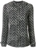 A.p.c. Floral Print Shirt - Black