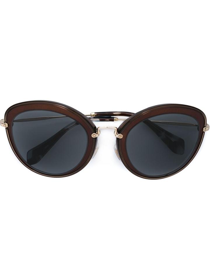 Miu Miu Eyewear 'noir' Sunglasses
