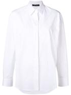 Cédric Charlier Rhomb Pattern Shirt - White