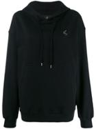 Vivienne Westwood Anglomania Logo Patch Hoodie - Black