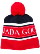 Canada Goose Intarsia Logo Hat - Multicolour