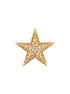 Susan Caplan Vintage Star Brooch - Gold