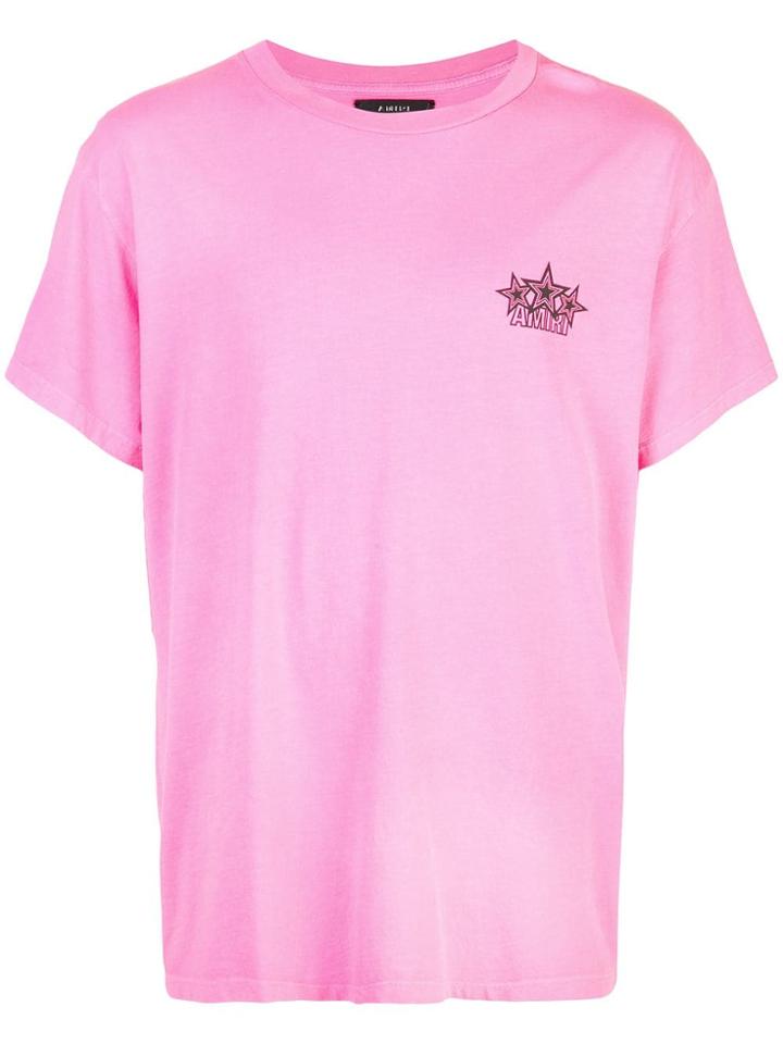 Amiri Logo T-shirt - Pink