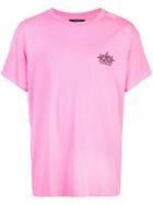Amiri Logo T-shirt - Pink